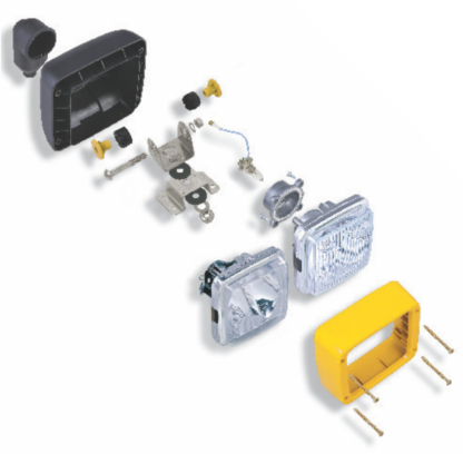 HELLA UltraBeam FF Halogen Work Lamp - Image 3